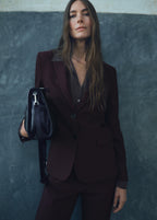 Straight Fit Suit Blazer