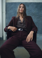 Straight Fit Suit Blazer