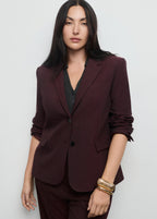 Straight Fit Suit Blazer