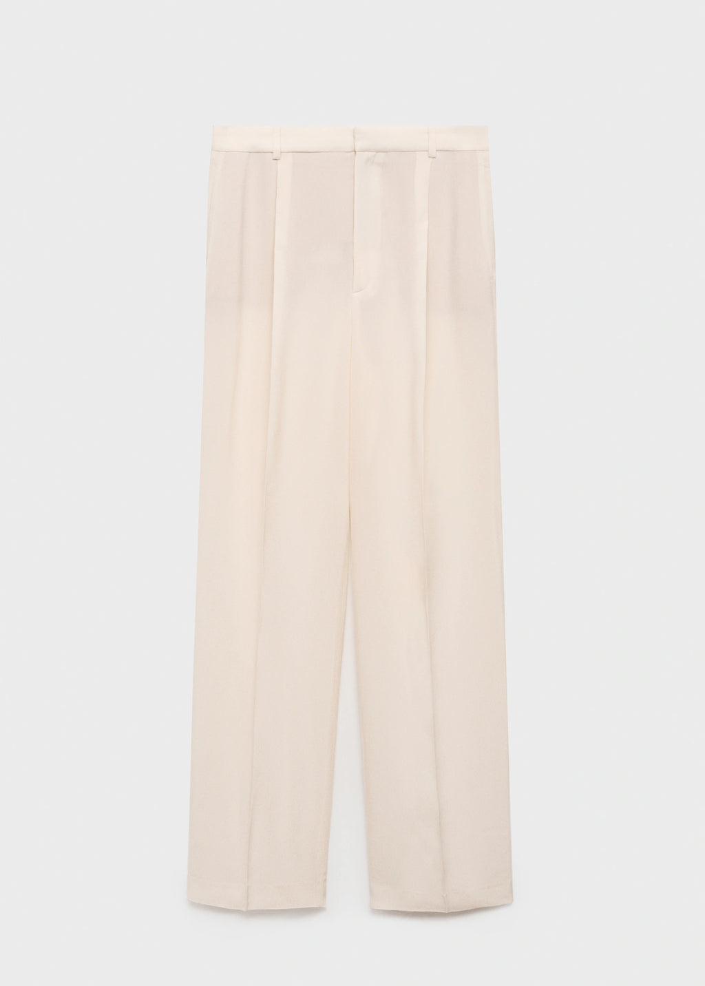 Straight Fit Suit Trousers