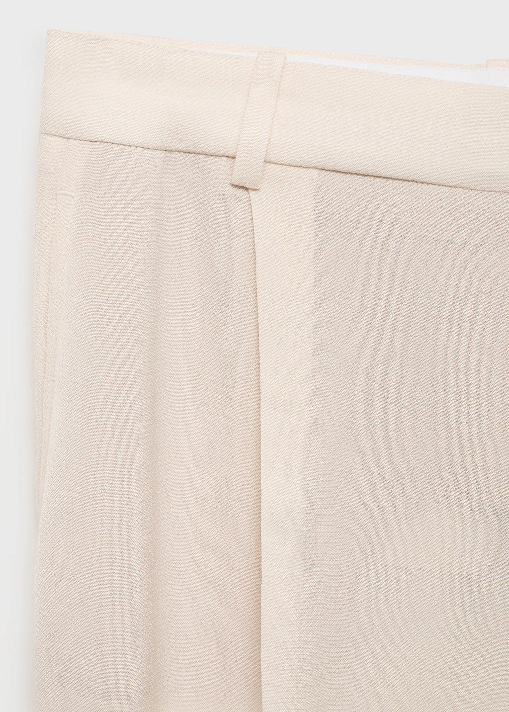 Straight Fit Suit Trousers