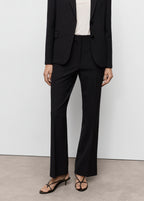 Straight Fit Suit Trousers