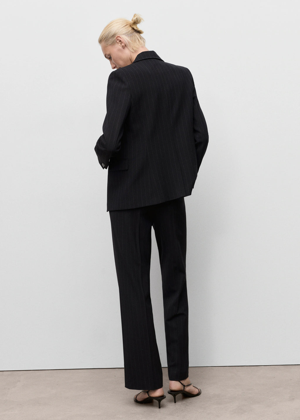 Straight Fit Suit Trousers