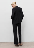 Straight Fit Suit Trousers