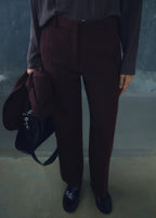 Straight Fit Suit Trousers