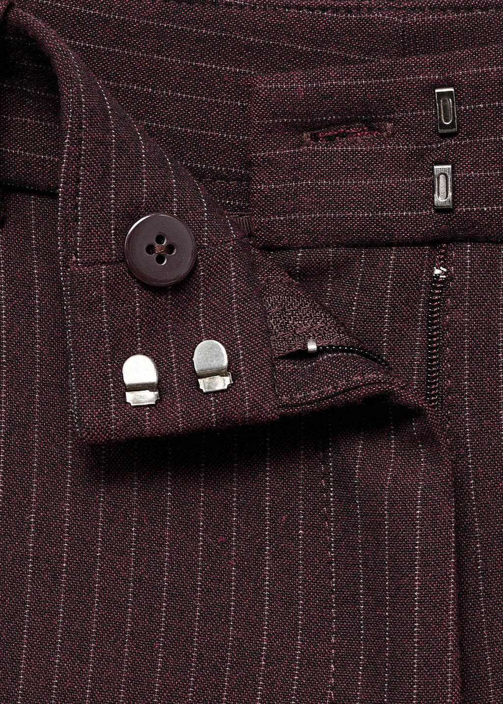 Straight Fit Suit Trousers