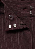 Straight Fit Suit Trousers