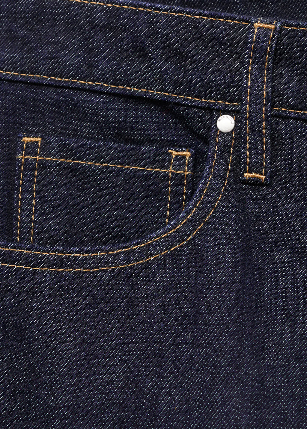 Straight Leg Jeans With Openings