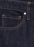 Straight Leg Jeans With Openings