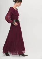 Strapless Dress With Ruffles