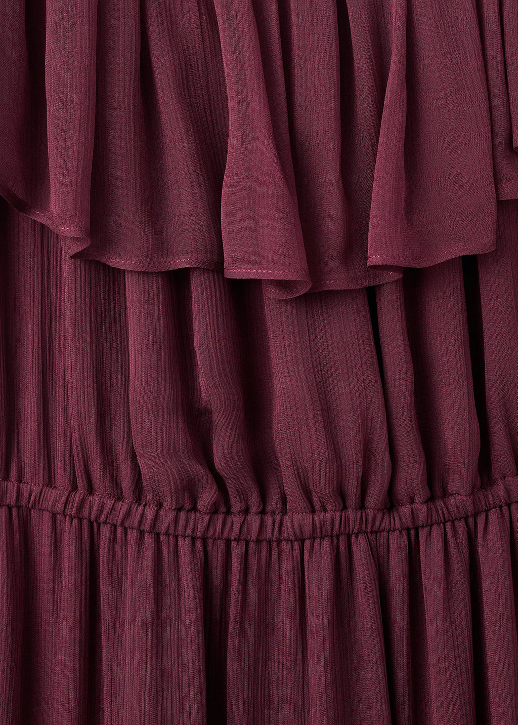 Strapless Dress With Ruffles