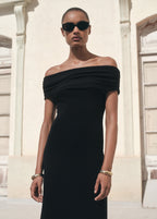 Strapless Knitted Dress