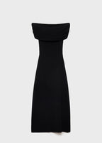 Strapless Knitted Dress