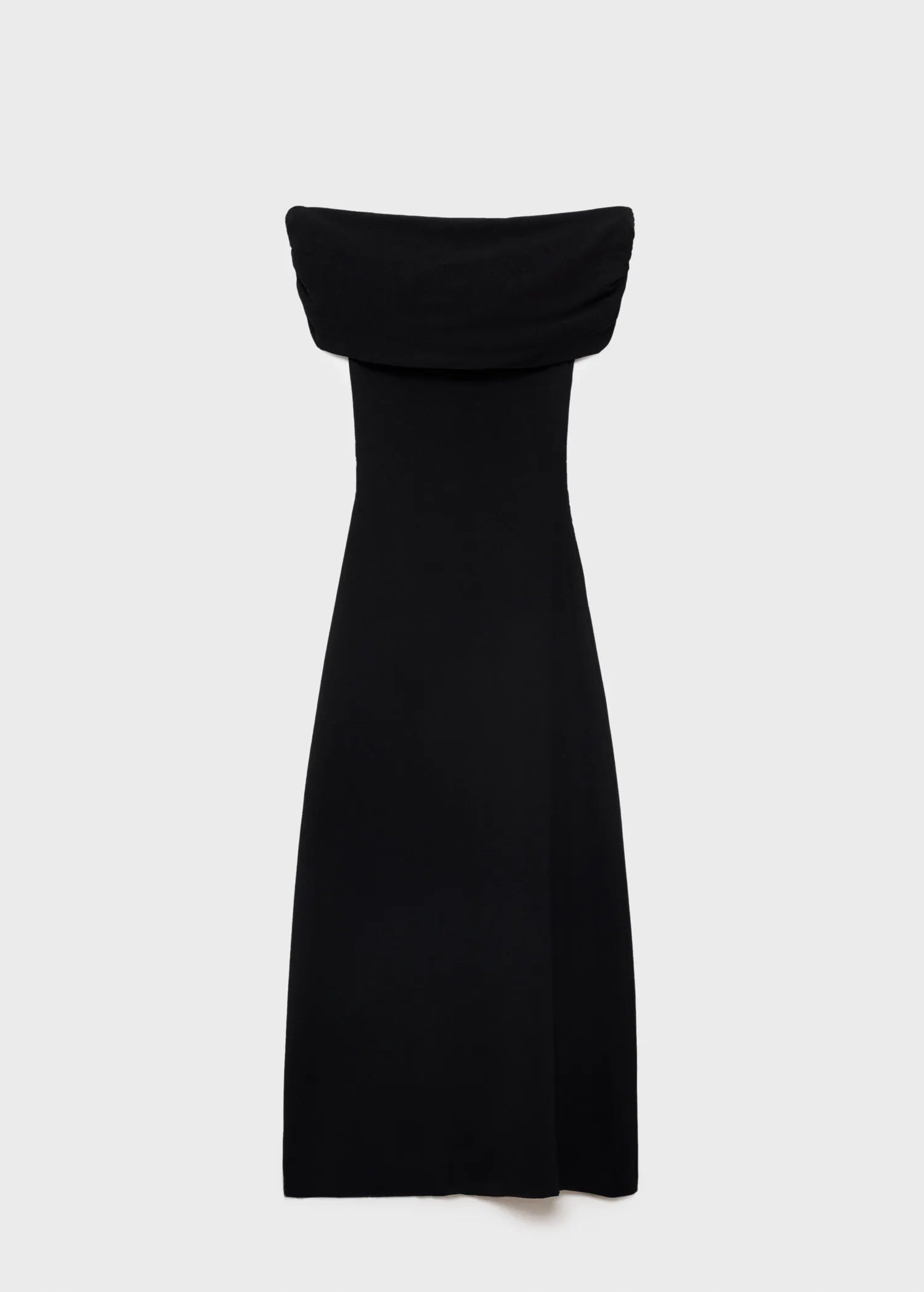 Strapless Knitted Dress