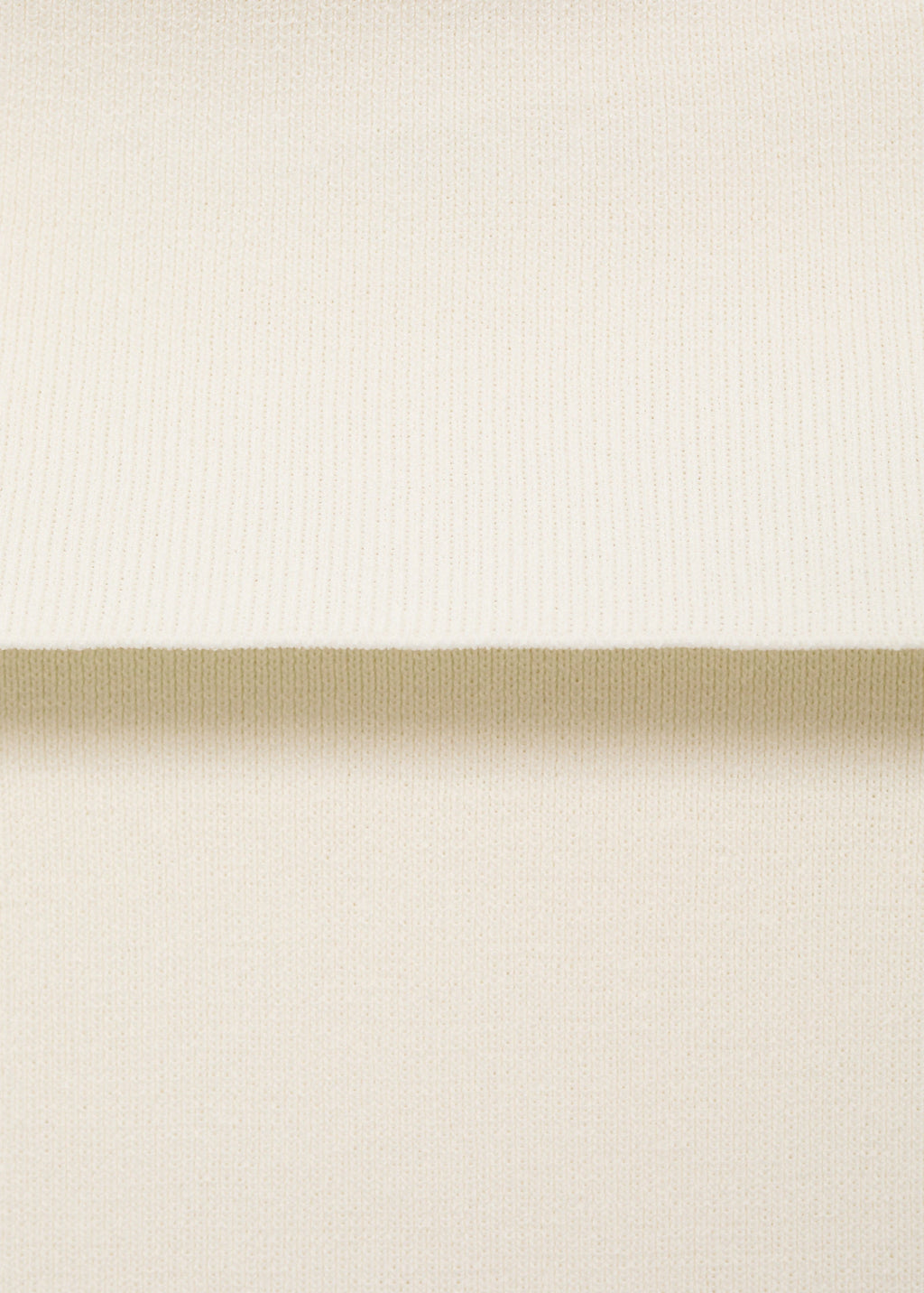 Strapless Knitted Top