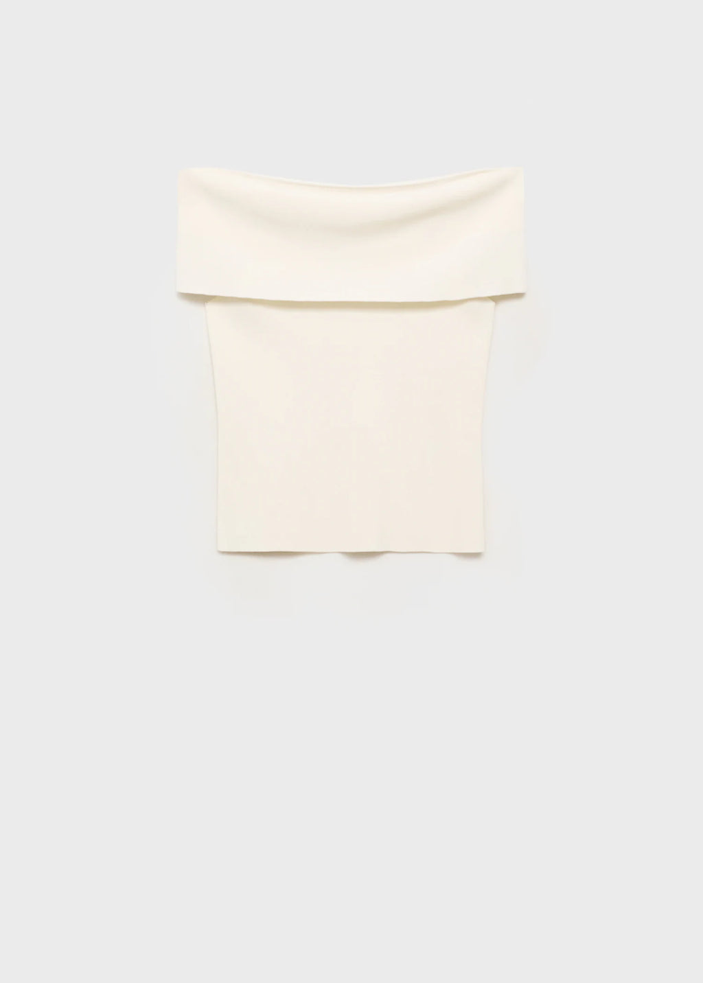 Strapless Knitted Top