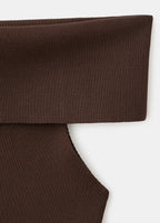 Strapless Knitted Top