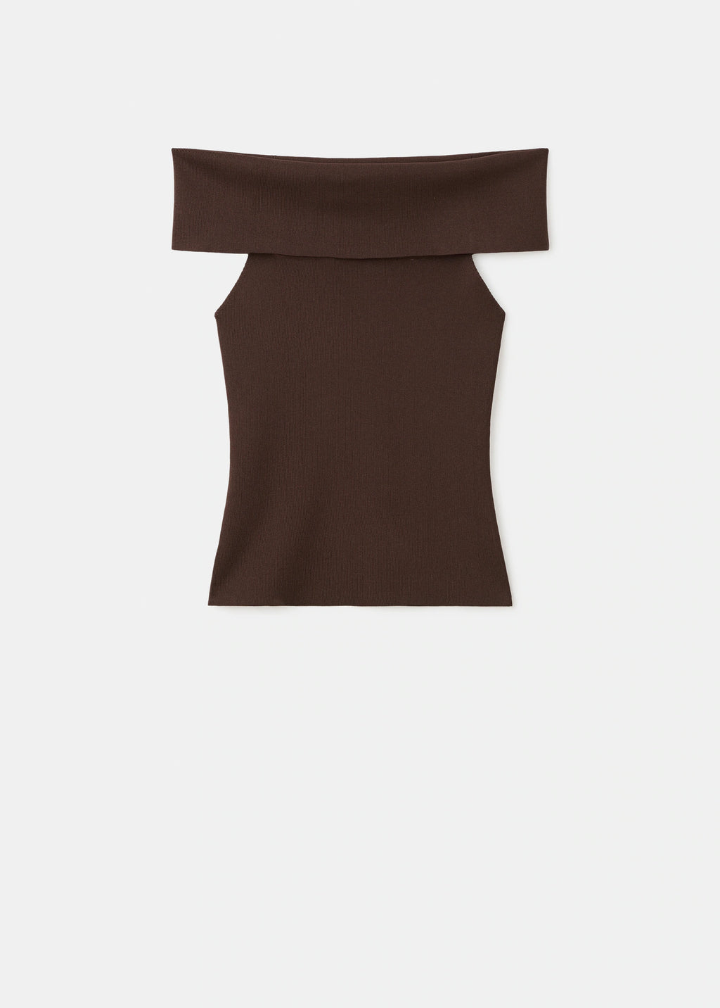 Strapless Knitted Top