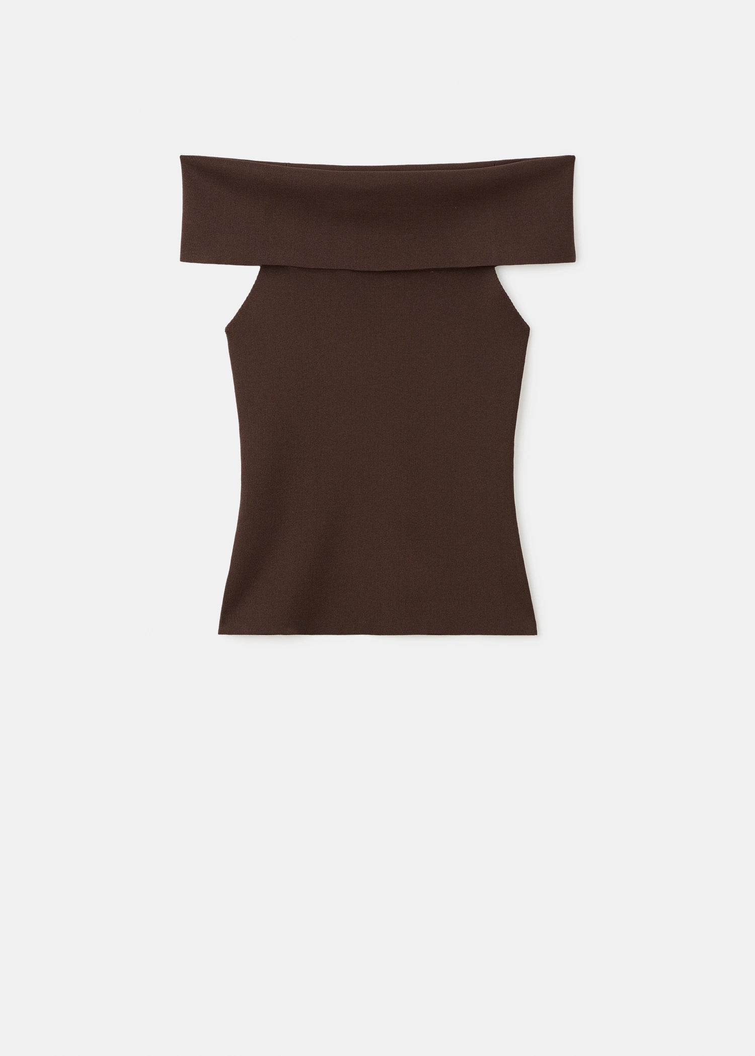 Strapless Knitted Top