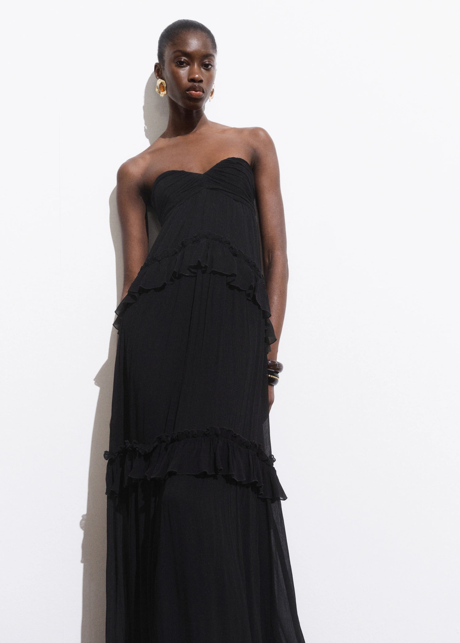 Strapless Maxi Dress