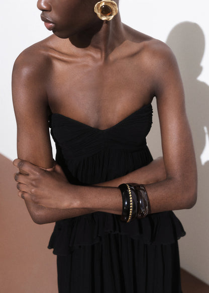 Strapless Maxi Dress