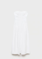 Strapless Midi Dress