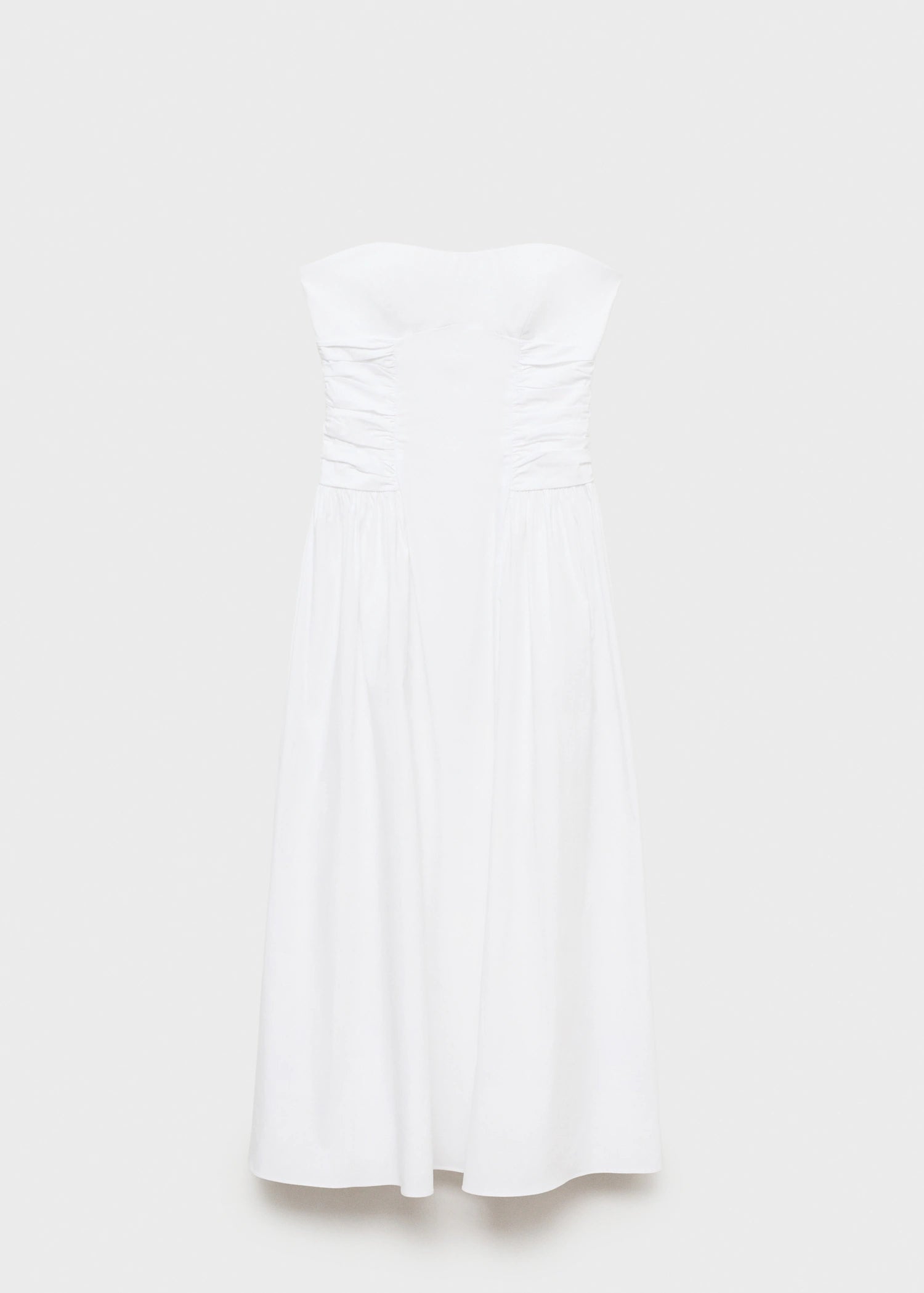 Strapless Midi Dress