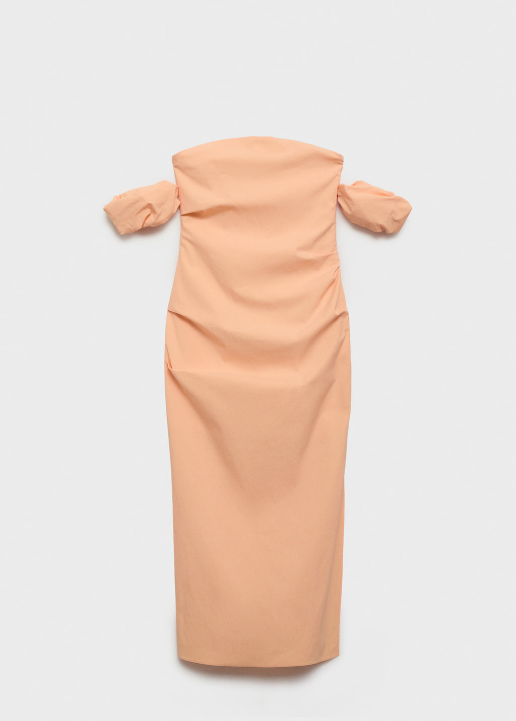 Strapless Midi Dress