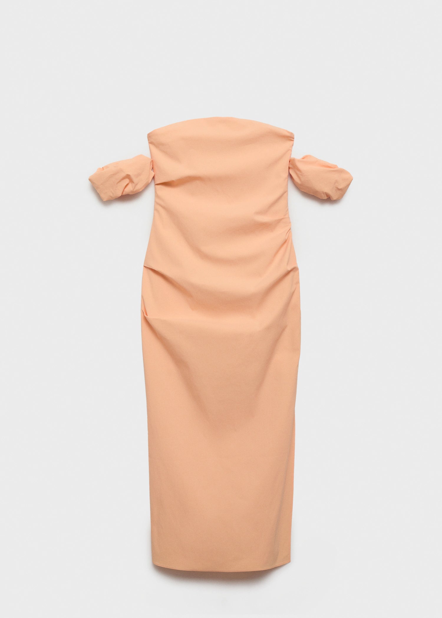 Strapless Midi Dress