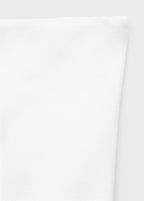 Strapless Peplum Top