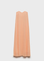 Strapless Pleated Dress