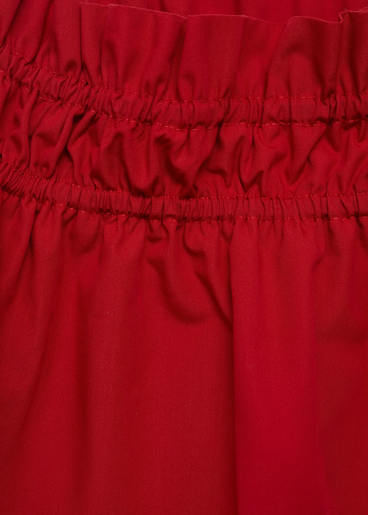 Strapless Top With Ruffle