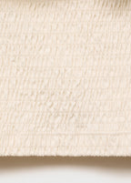 Strapless Top With Ruffles