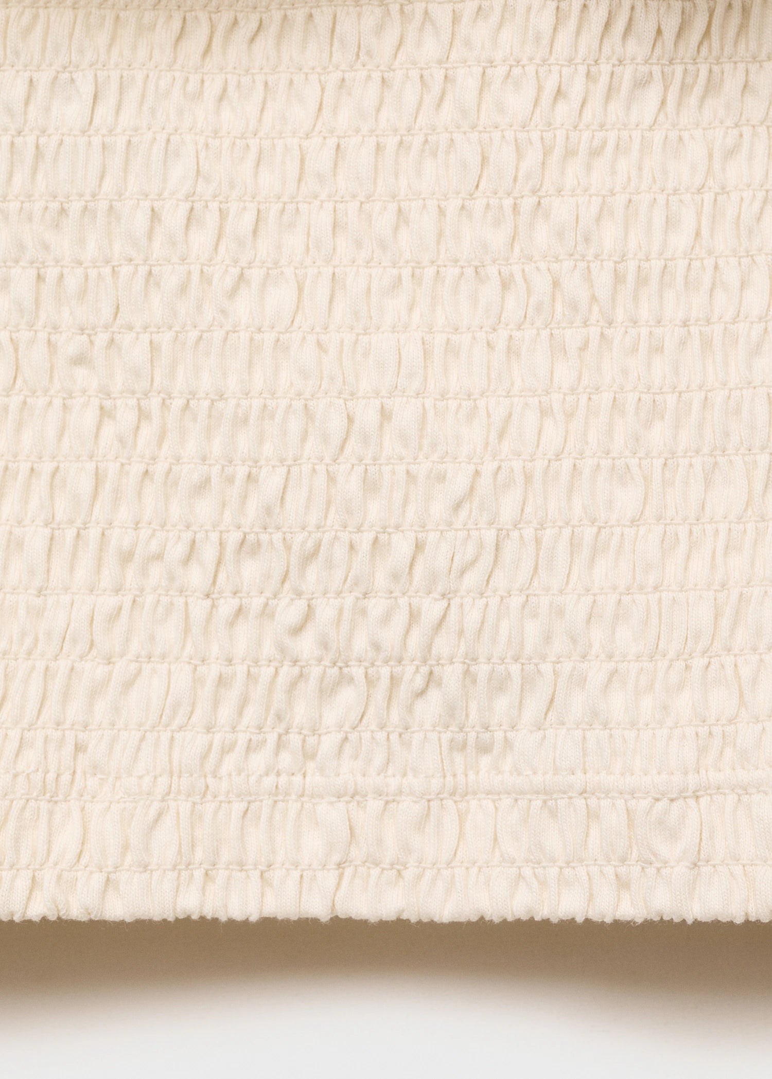 Strapless Top With Ruffles