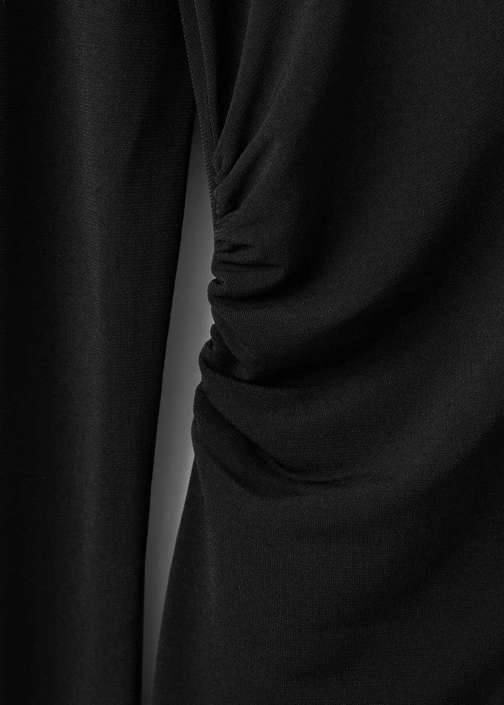 Strapless T Shirt With Metallic Detail