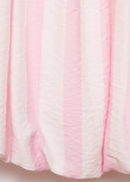 Striped Balloon Dress