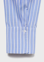 Striped Blouse With Handkerchief