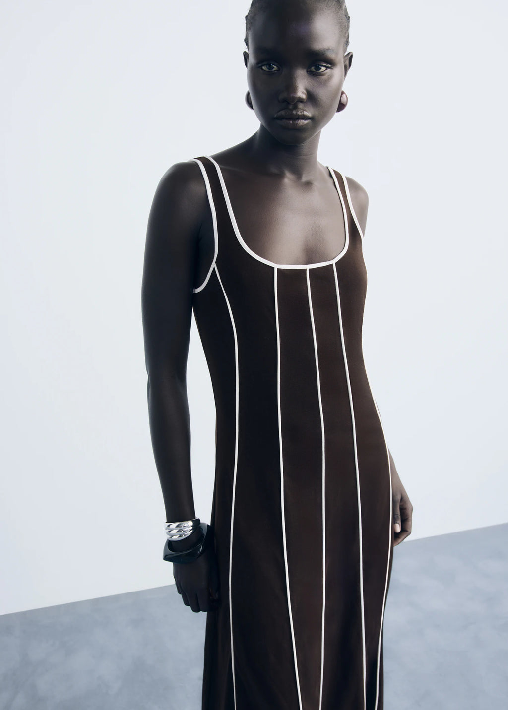 Striped Cotton Dress