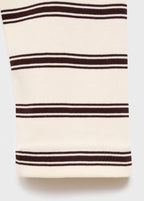 Striped Cotton Blend Sweatshirt