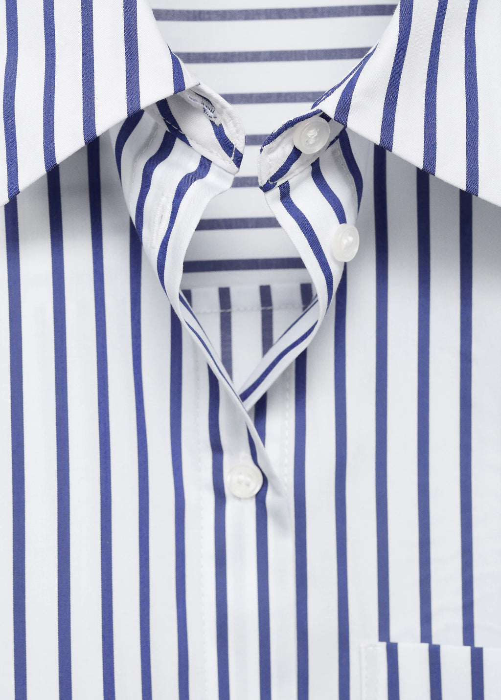 Striped Cropped Shirt