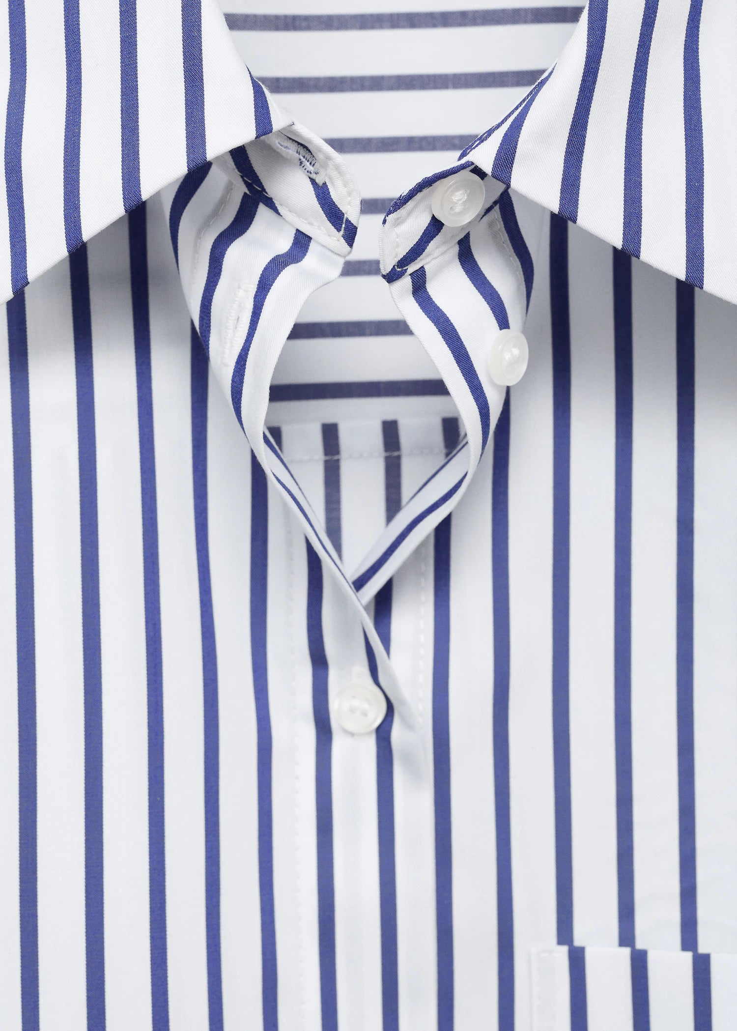 Striped Cropped Shirt