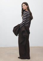 Striped Fine Knit Sweater