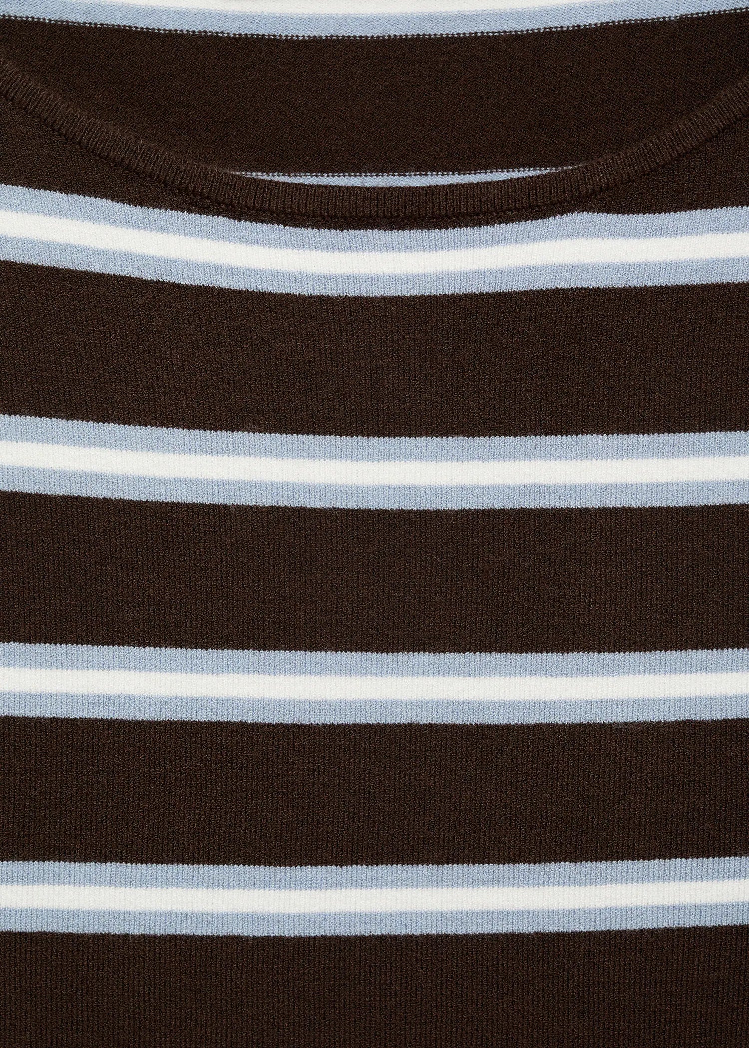Striped Fine Knit Sweater
