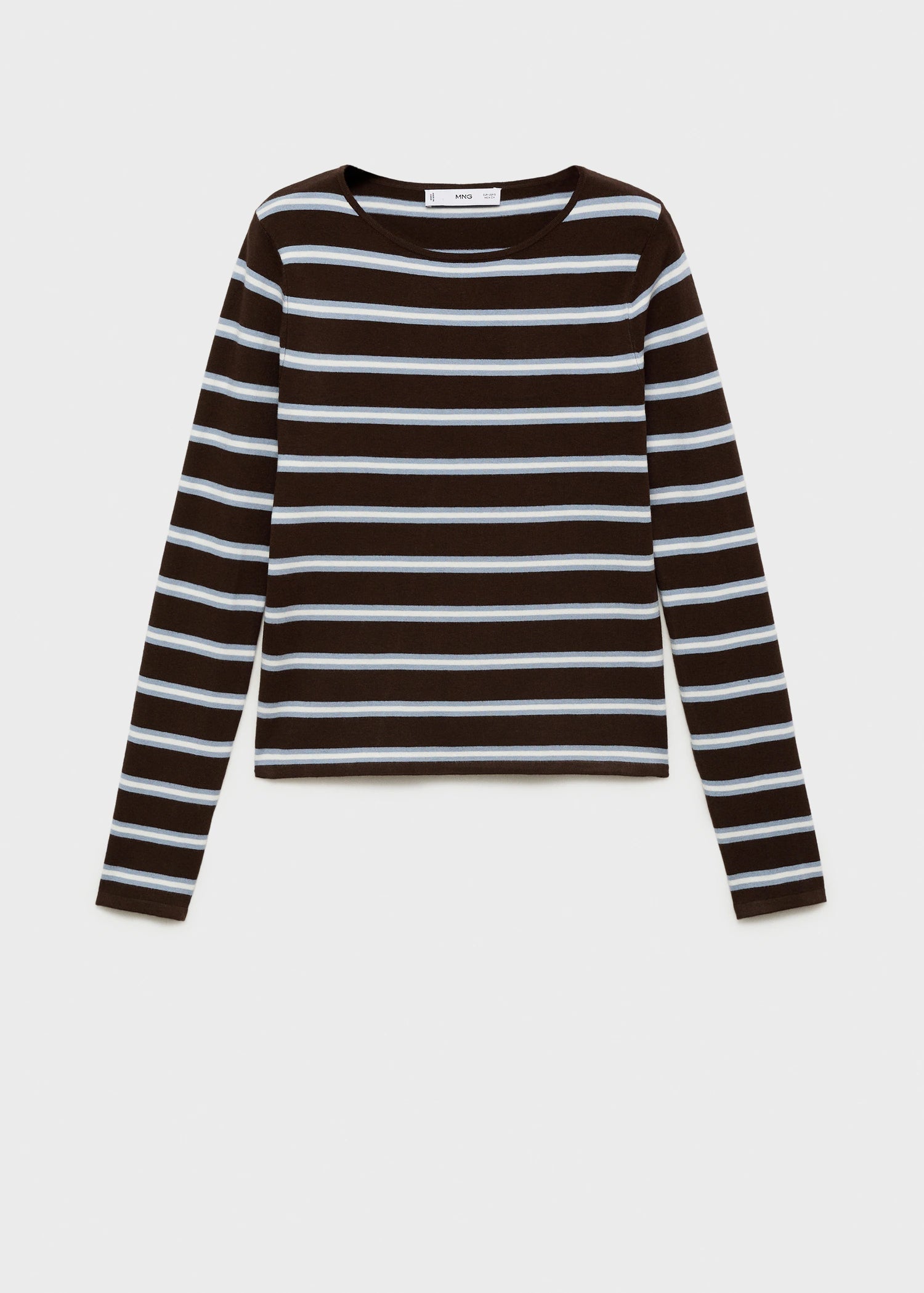 Striped Fine Knit Sweater