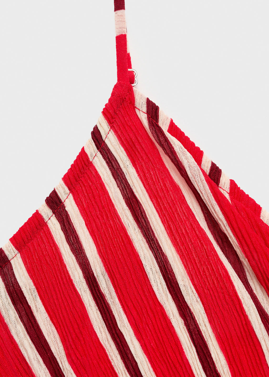 Striped Gathered Dress