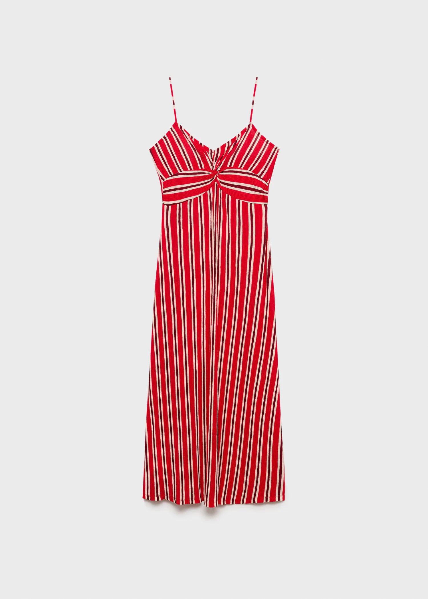 Striped Gathered Dress