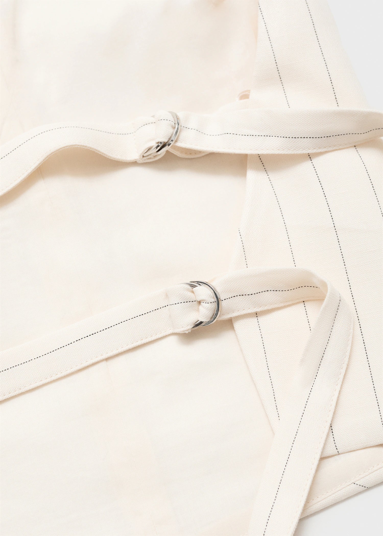 Striped Halter Neck Top