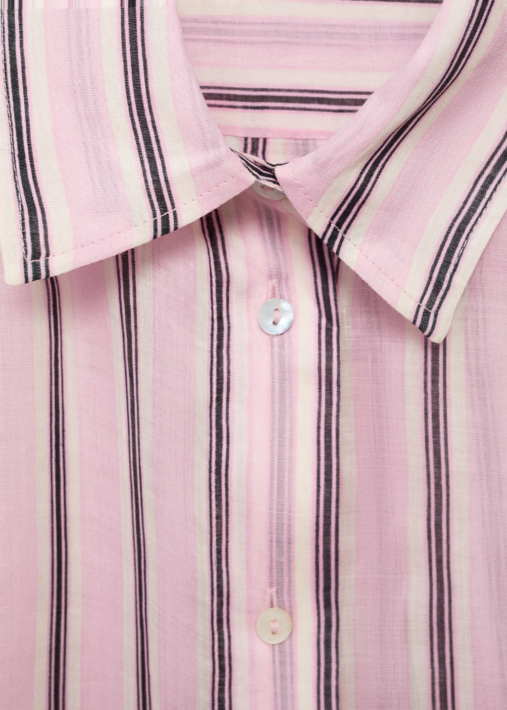 Striped Ramie Shirt
