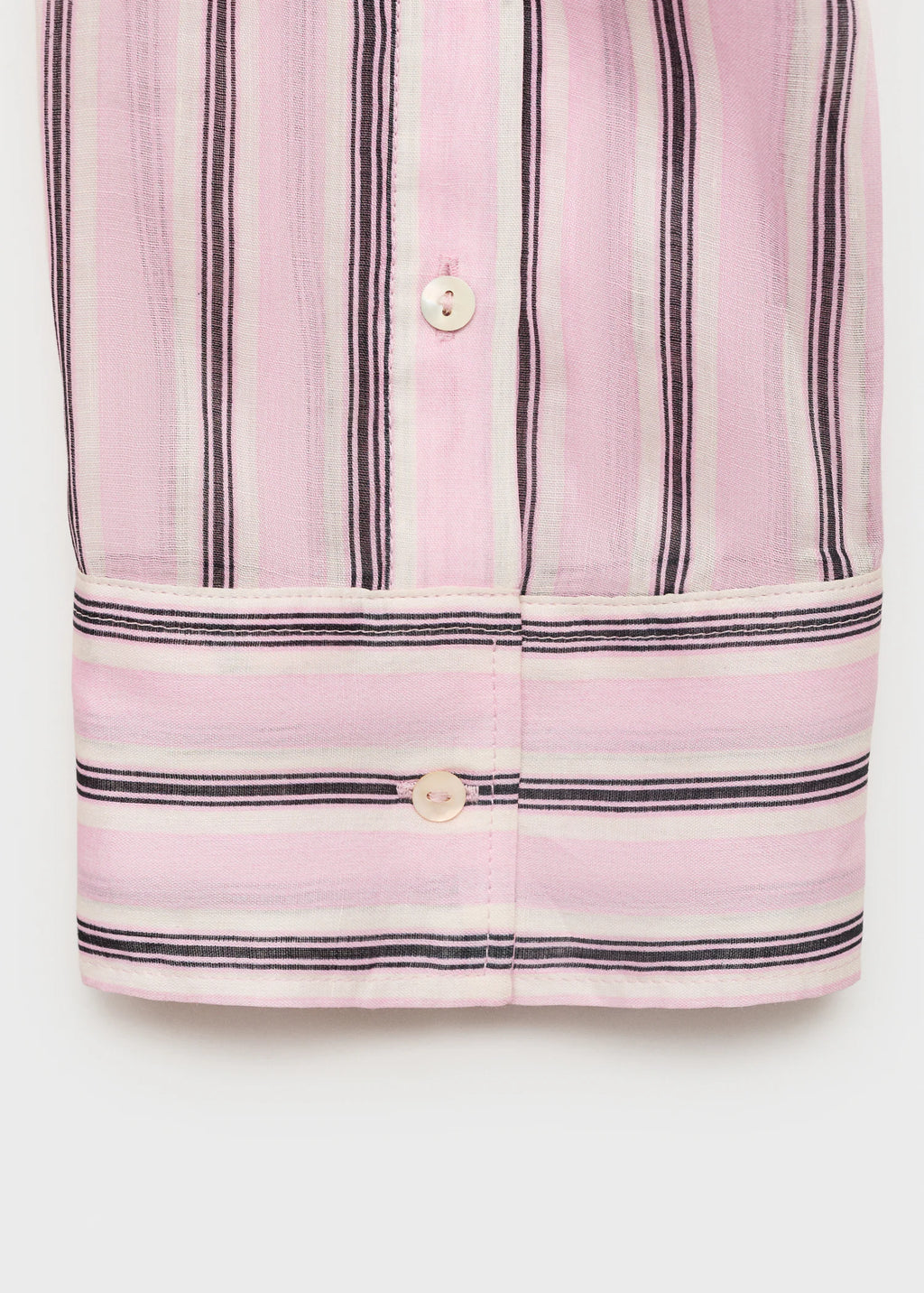 Striped Ramie Shirt