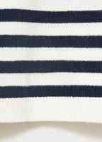 Striped Short Sleeved Sweater